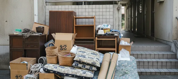 引っ越し時に伴う粗大ゴミ回収